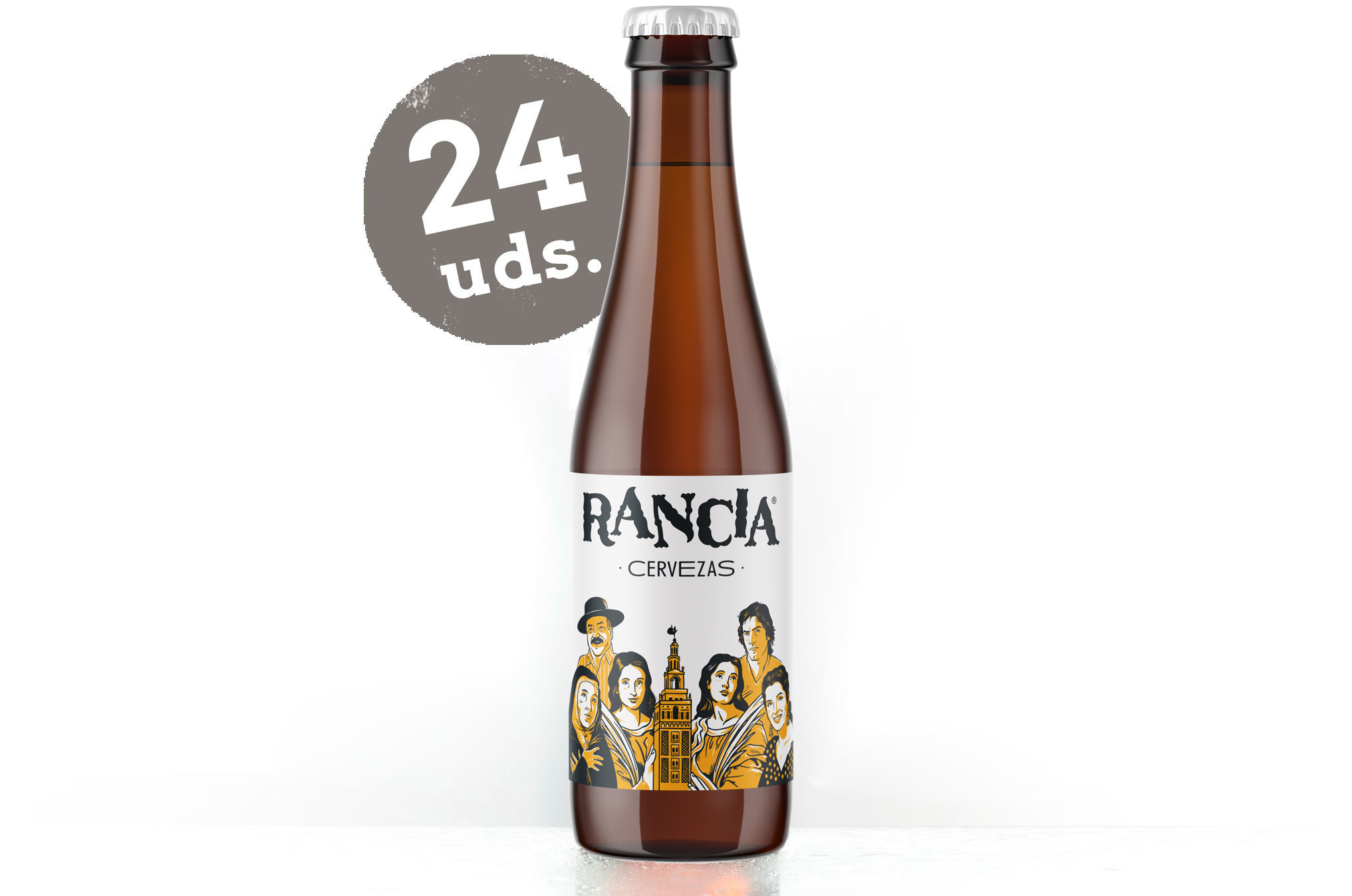 24 botellas + lámina de El Pali
